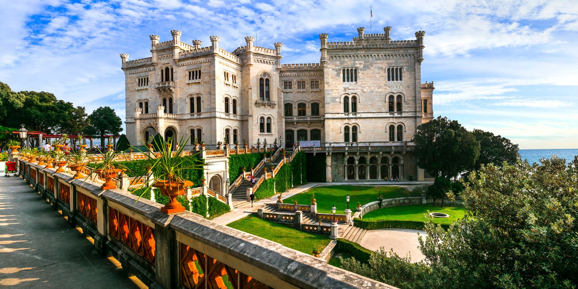 miramare castle: you can't leave trieste without visiting the magnificent castle