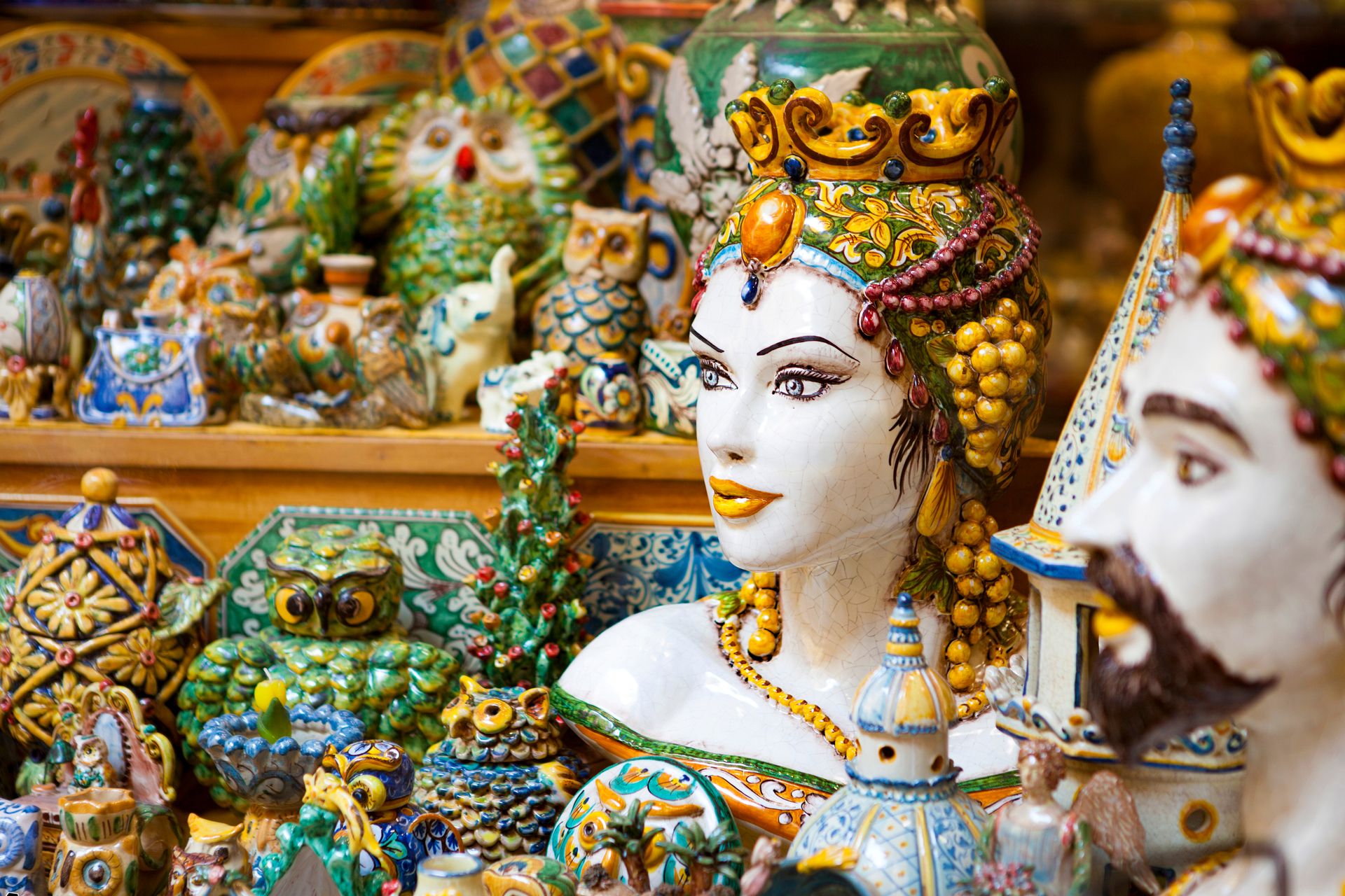 Caltagirone| Sicily: The legend of the Moors head