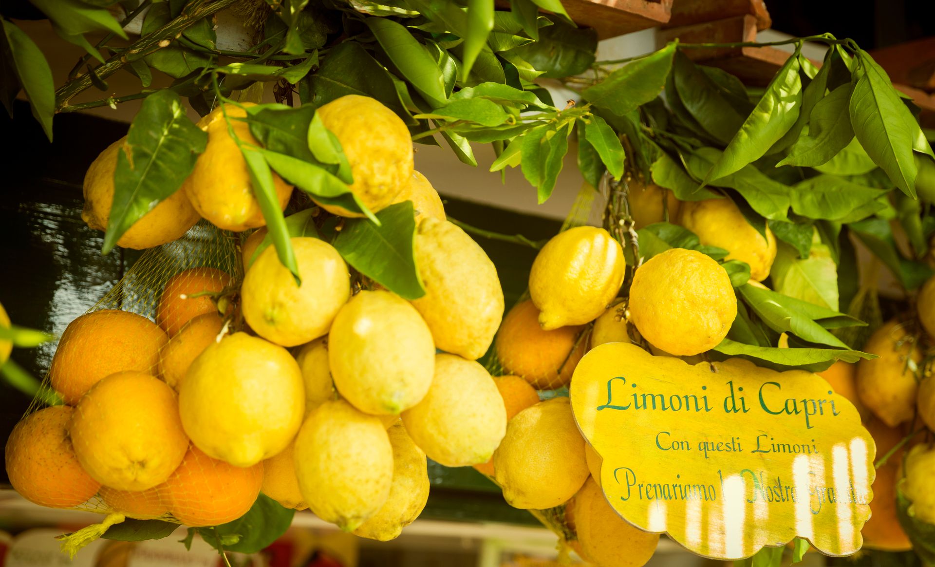 Don't miss the limoncello!