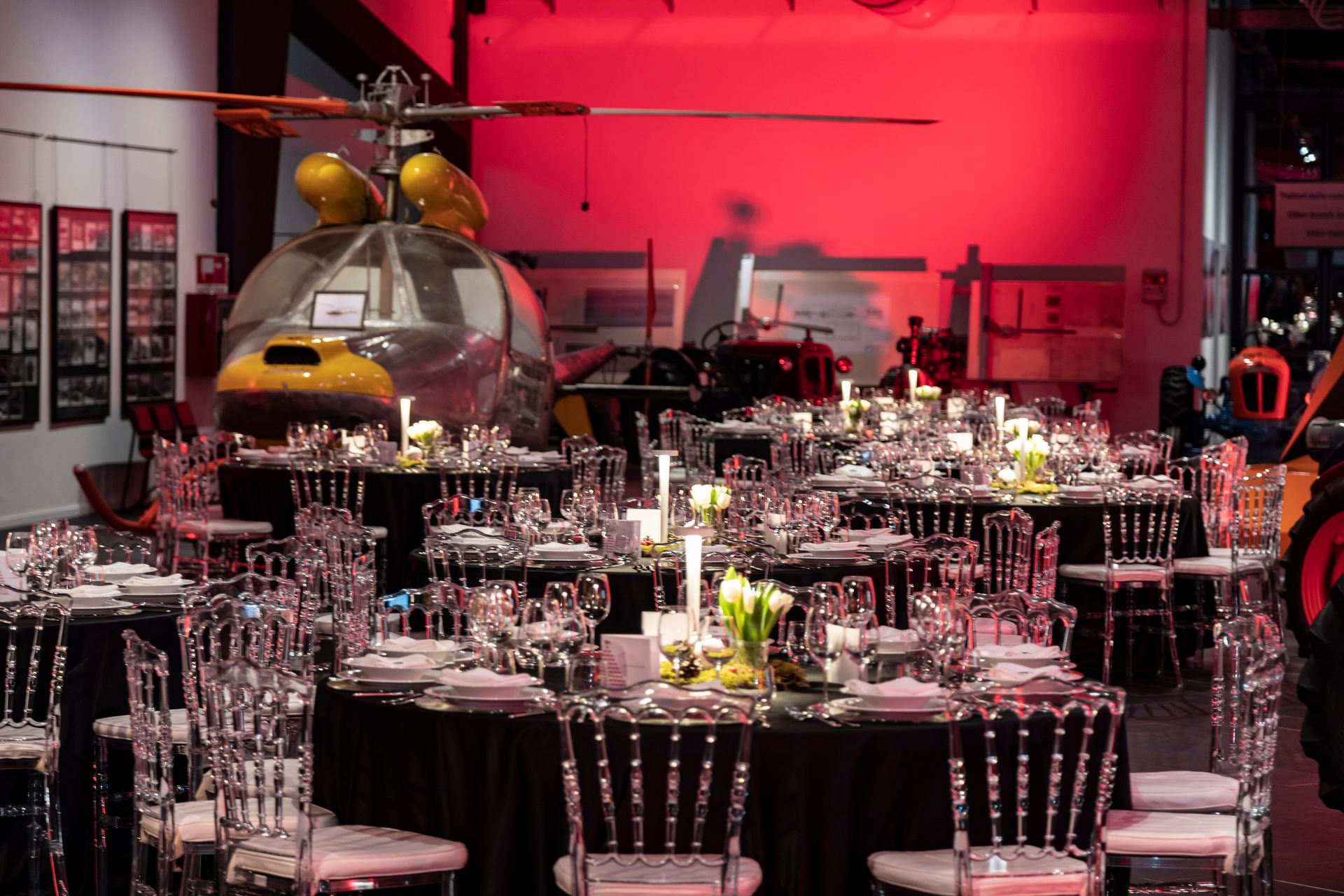 Gala dinner at the museum:is a spectacular destination for the social events in your conference program.
