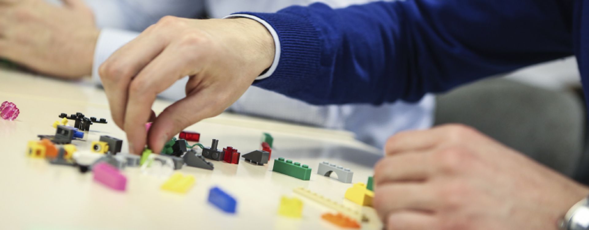 Lego: the sessions are structured to inspire and develop attendees to think creatively, reason systematically and in turn release their potential building blocks for the future if you will.